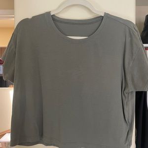 Lululemon Sage green t shirt